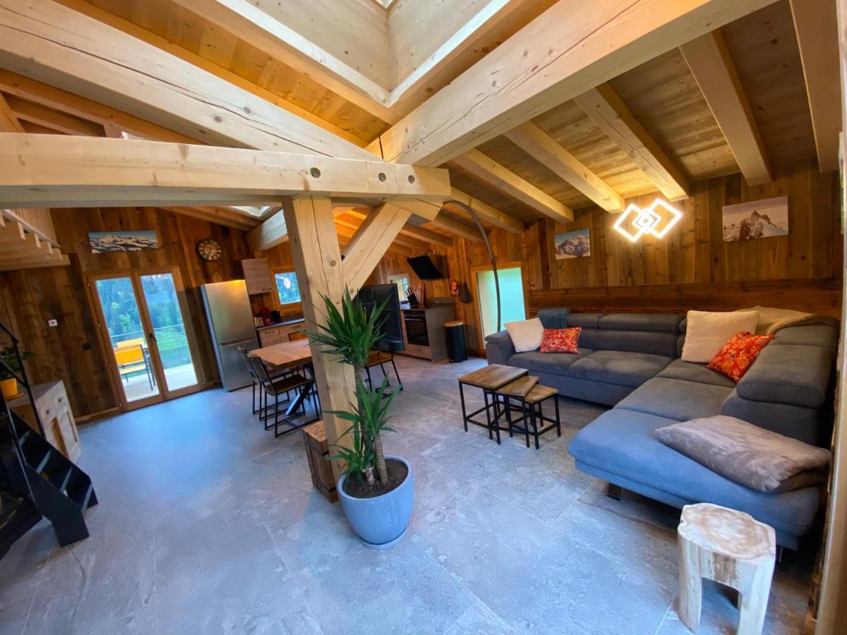 Chalet Du Champel Jacuzzi Saint-Gervais-les-Bains Exterior photo