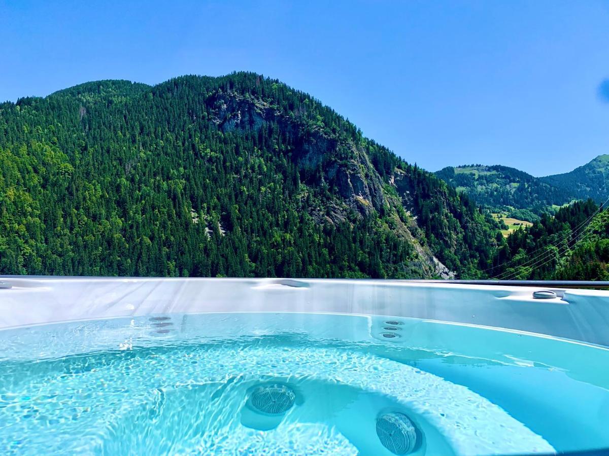 Chalet Du Champel Jacuzzi Saint-Gervais-les-Bains Exterior photo