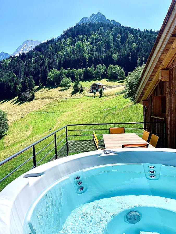 Chalet Du Champel Jacuzzi Saint-Gervais-les-Bains Exterior photo